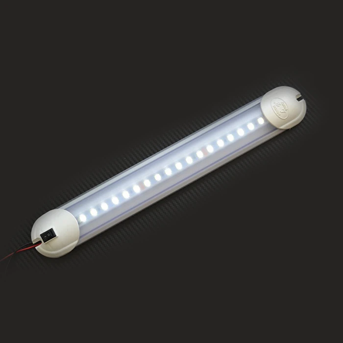 Плафон за интериорна LED лампа, бяла - 12V BK66-1.jpg