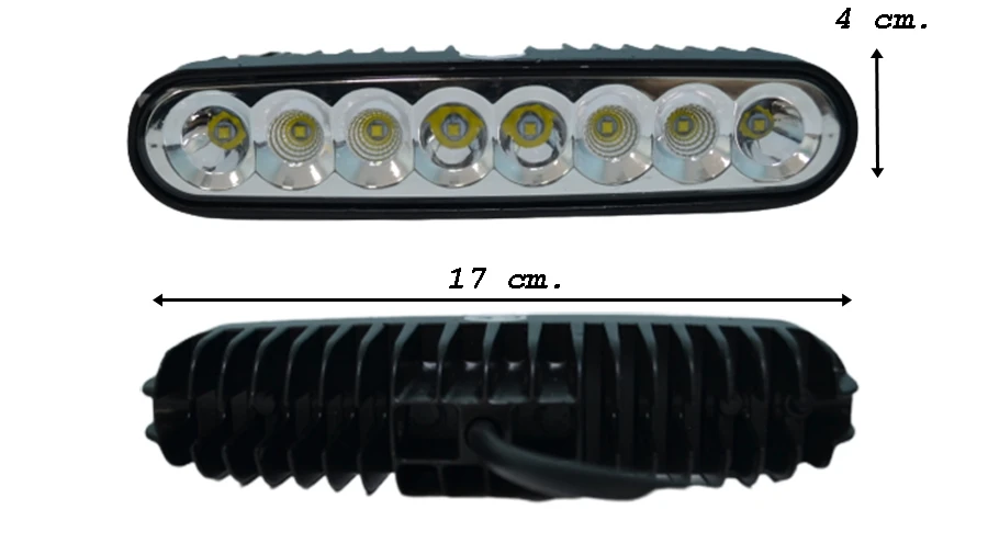 1 бр. LED- комбо- халоген – spot/flood ,24W