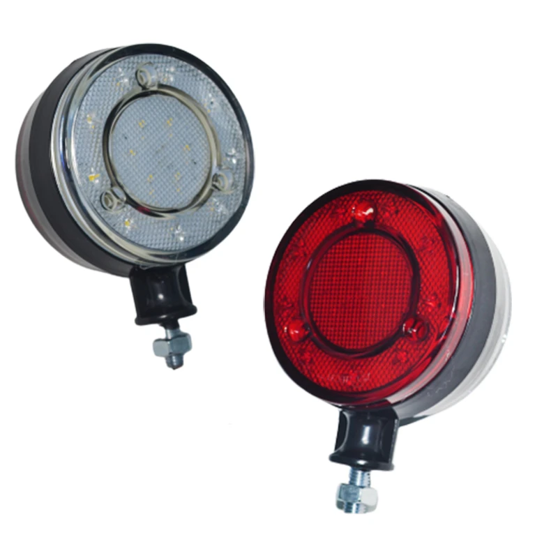 Универсален LED габарит за огледало, 12/24V, червено и бяло (обеци) Универсален LED габарит за огледало, 12/24V, червено и бяло (обеци)