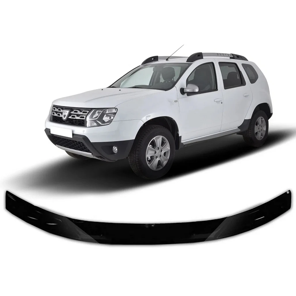 Дефлектор (протектор) за преден капак за Dacia Duster 2018+ KIV018.jpg