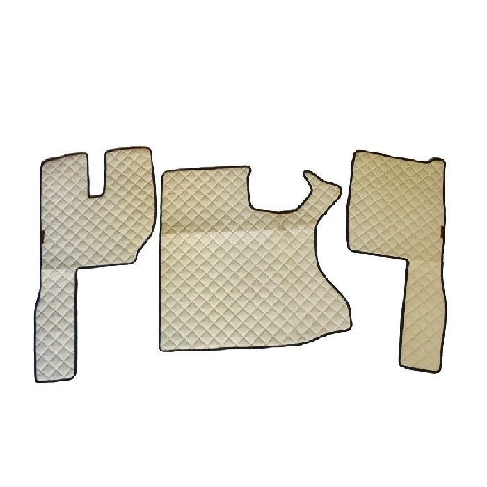Бежови кожени стелки за VOLVO FH, с ръчни скорости, 2013+