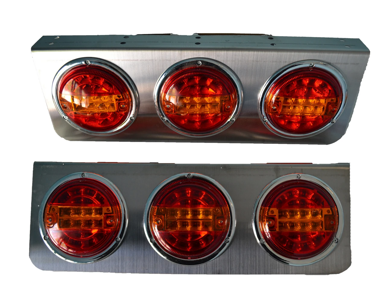 1 бр- LED- стоп- с -3- кръгли хамбургера