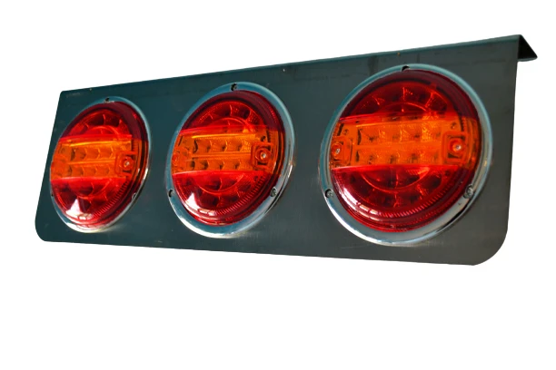 1 бр- LED- стоп- с -3- кръгли хамбургера