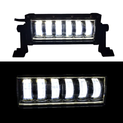 LED бар 48W – комбиниран светлинен поток от 6 диода по 5W + 3W