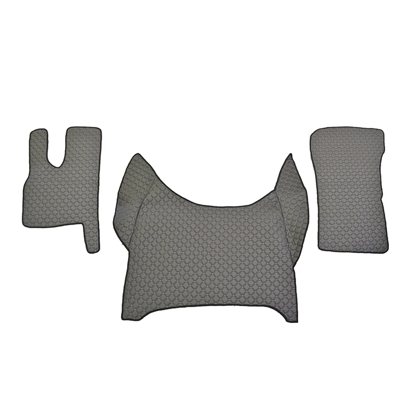 Кожени стелки за DAF XF 106, 2021+, Сиви