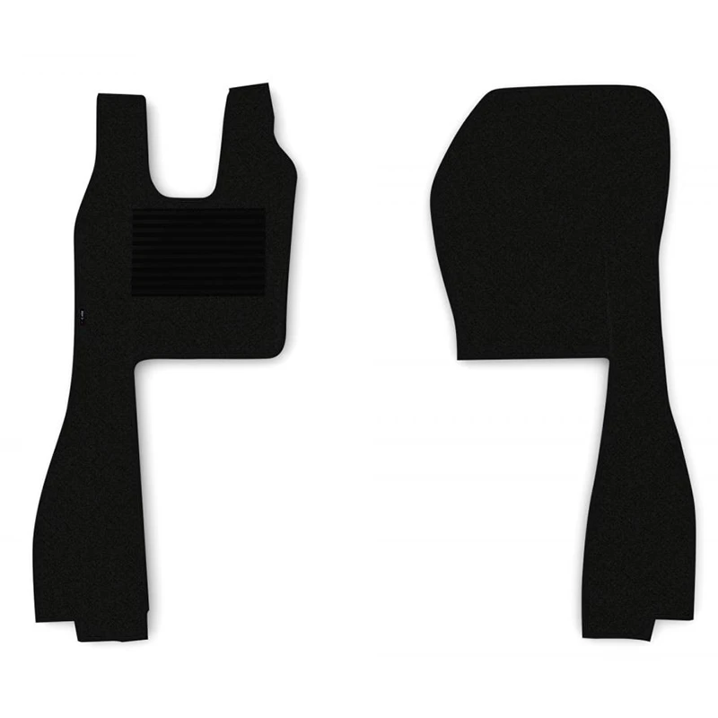 Комплект от 2 части черни мокетени стелки за SCANIA R , 2011/2016