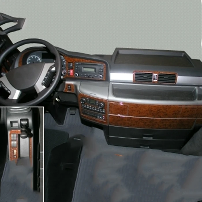 Силиконов стикер Махагон за MAN TGX/TGS 2007+, 22 части