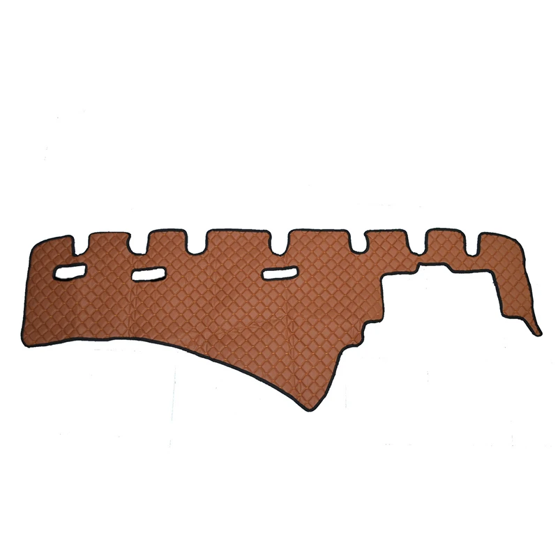 Кафява стелка за табло от EKO кожа за SCANIA R STREAMLINE 2009/2016