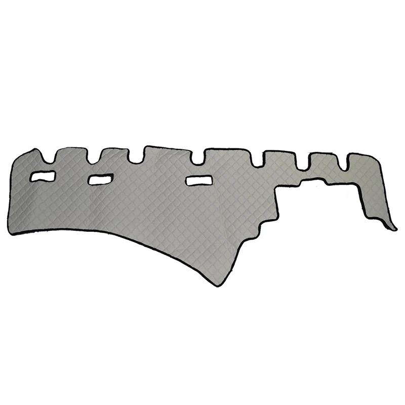 Бяла стелка за табло от еко кожа за SCANIA R STREAMLINE 2009/2016