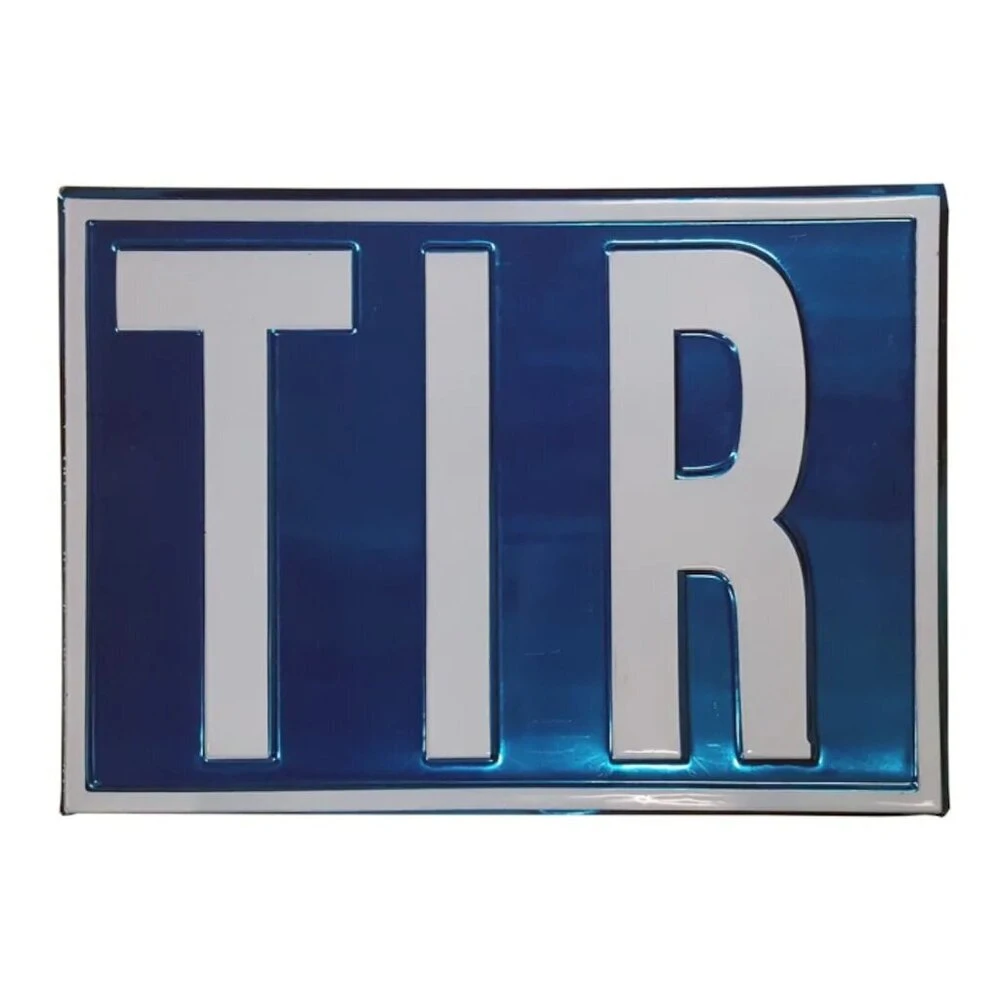 Метална табела TIR за тир, камион, 34x24 см YLTIR