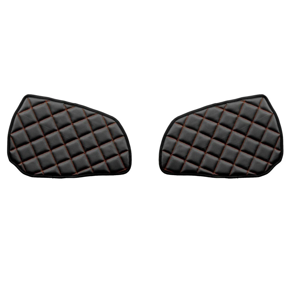 Стелки за врати за Scania R 2005-2016 - черно с червен шев