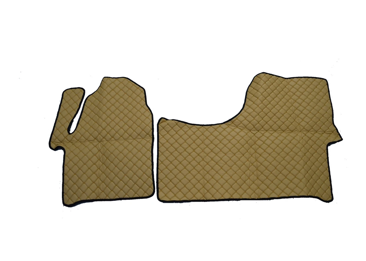 Кожени стелки за Mercedes Sprinter II, 2006-2017 - бежови