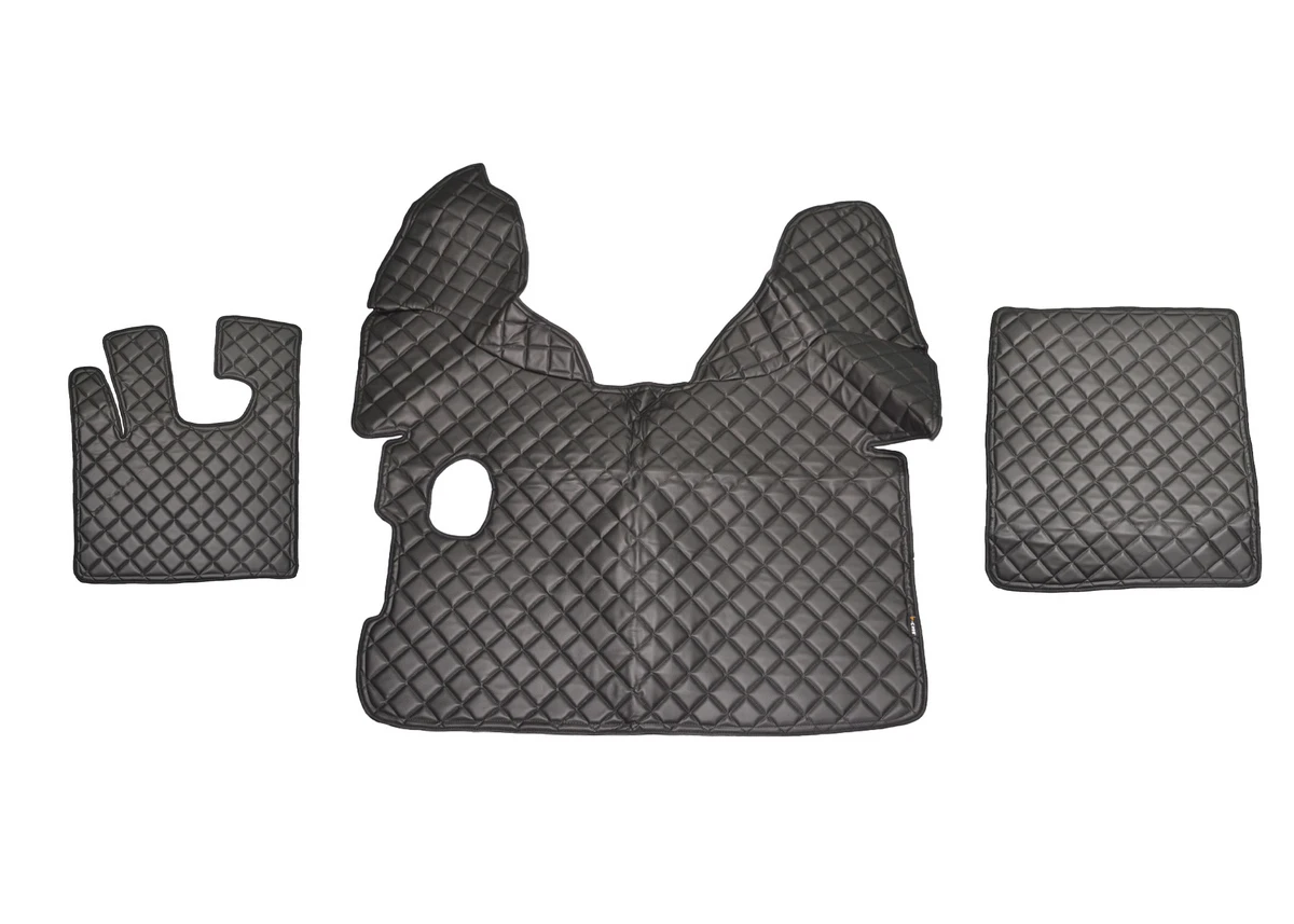 Кожени стелки за DAF XF 105 (2006-2013) DAF XF 106 (2014-), с ръчни скорости, черни