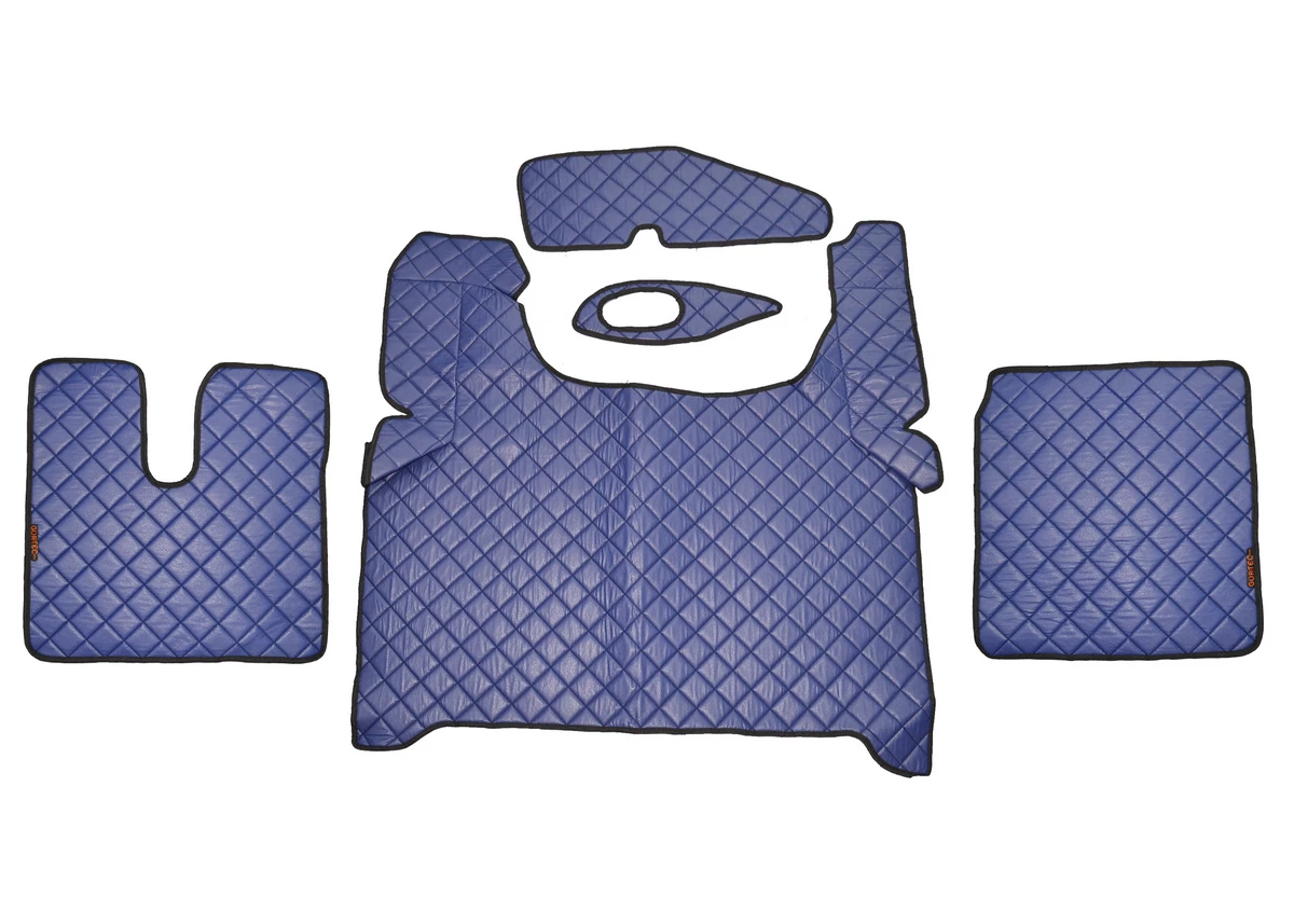 Кожени стелки за MAN TGX 2020+, сини