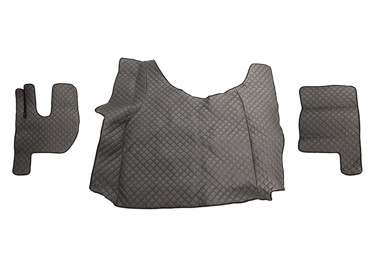 Сиви кожени стелки за RENAULT GAMA Т, Тунел