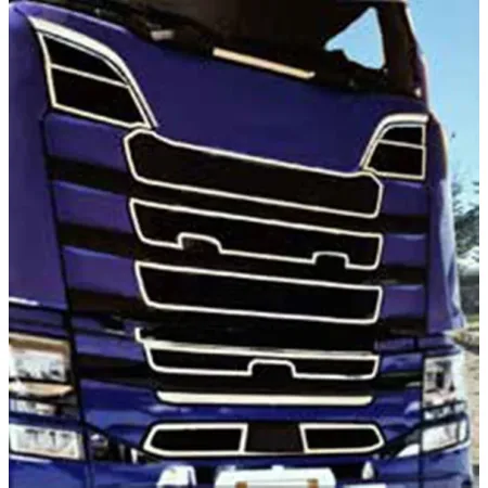 Окрайчващи рамки за предна решетка за Scania S NextGen - Комплект