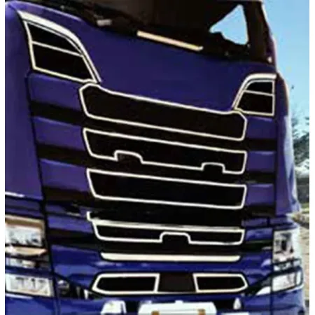 Комплект рамки за предна решетка за Scania S