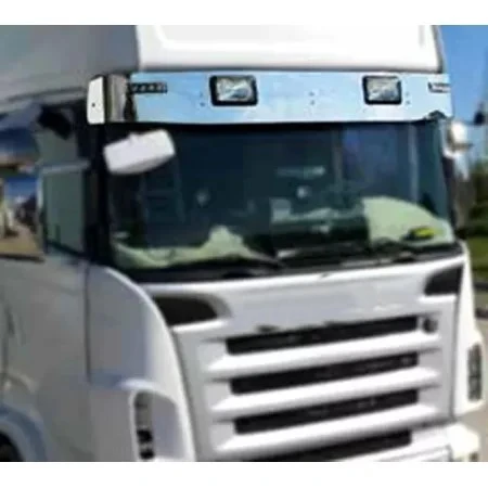 Широк сенник за Scania (1998–2014) – Огледална неръждавейка
