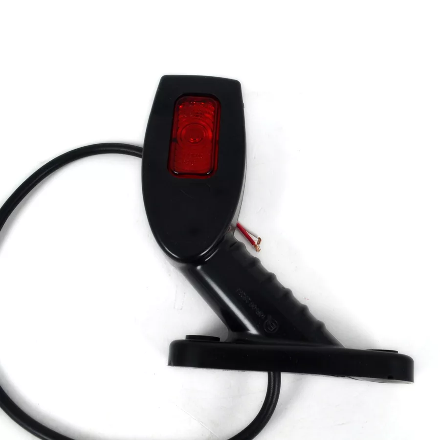 Късо LED рогче косо, комбинирана жълта/ бяла /червена светлина , 12/24V - дясно pi2115rq.jpg