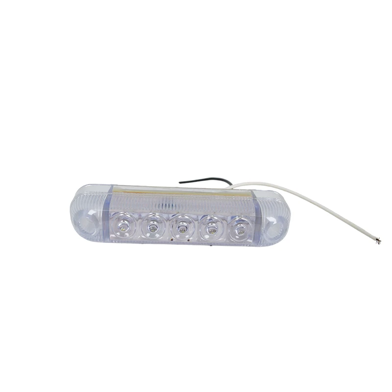 Овален LED Габарит, бяла светлина 24VОвален LED Габарит, бяла светлина 24V