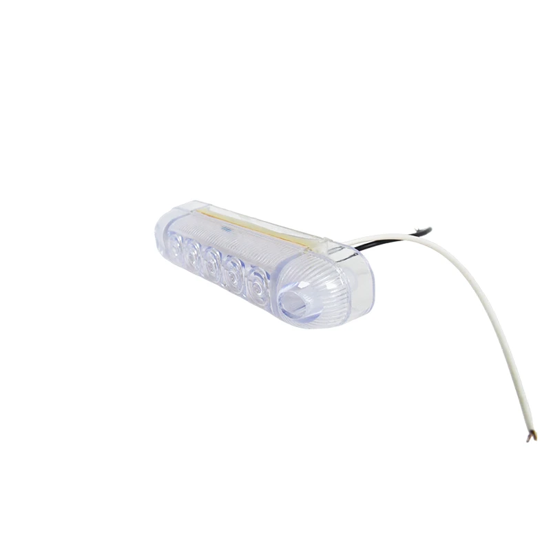 Овален LED Габарит, бяла светлина 24VОвален LED Габарит, бяла светлина 24V
