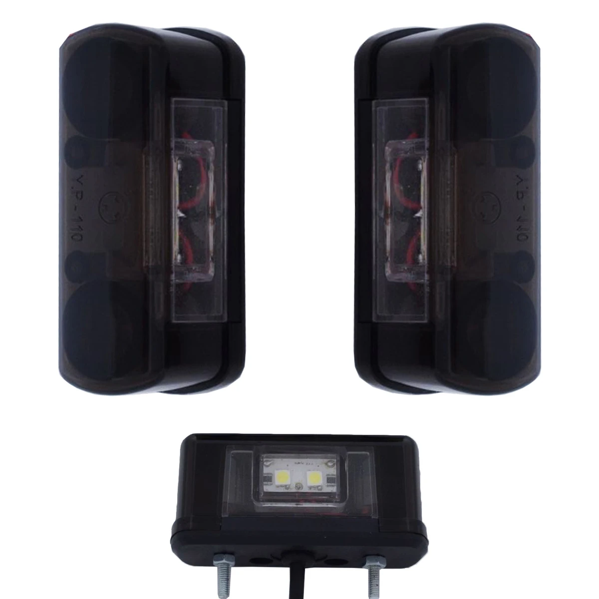 LED- осветление- за- номер,черно/бяло,4 диода