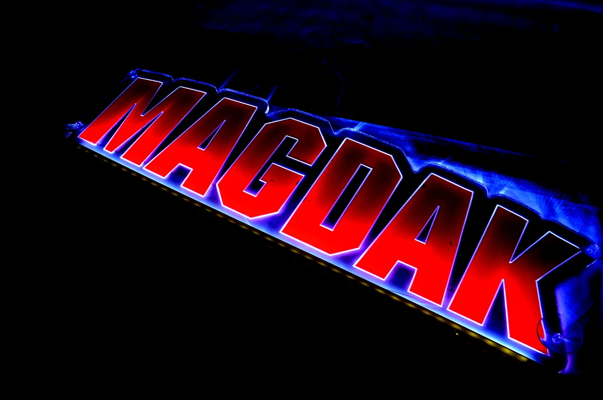 3D- Светеща- табела- FRANCE, 46x9x3 см