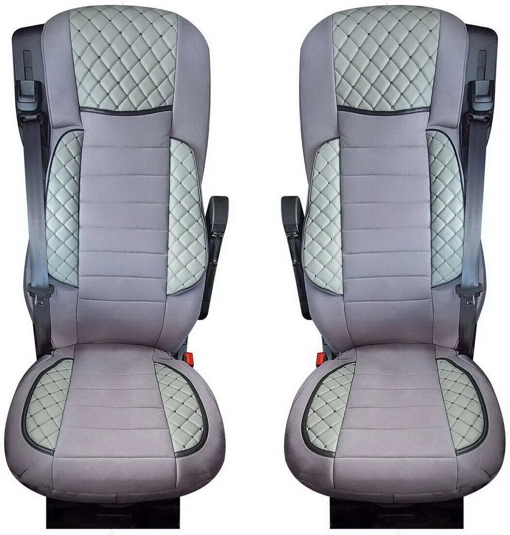 Калъфи- за -седалки- DELUX за Renault Premium, Сиви – ТАРГА БГ