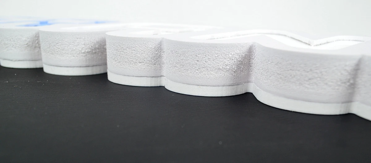 3D- Светеща- табела- FRANCE, 46x9x3 см