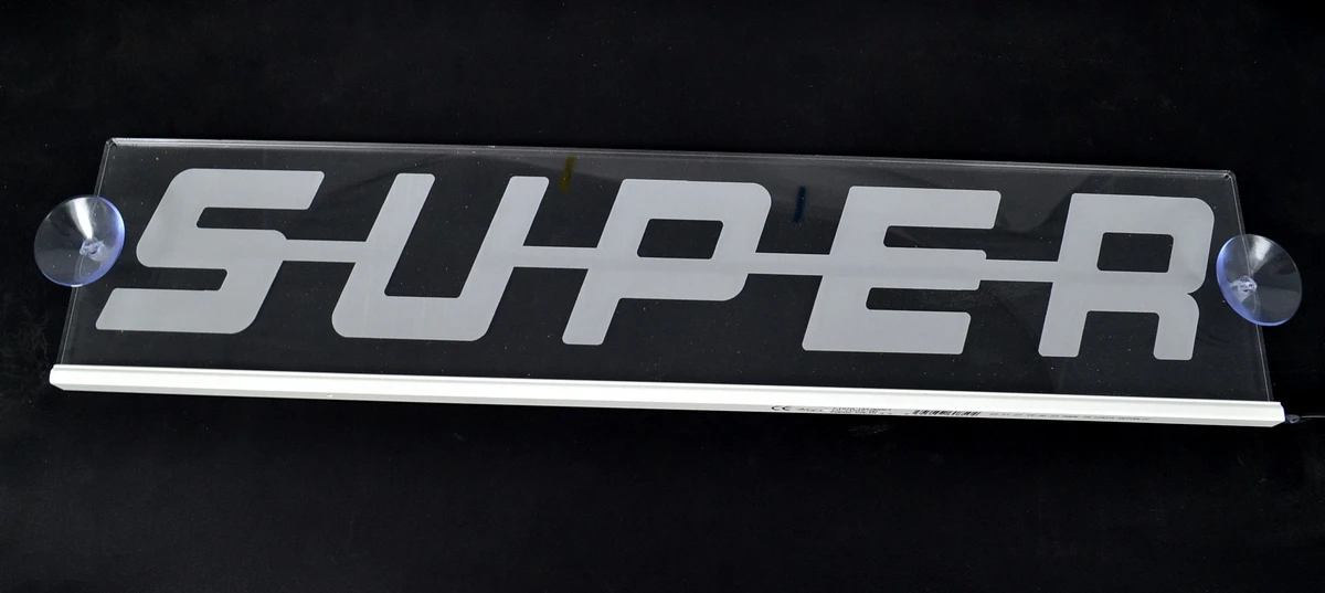 Табела SUPER,лазер,12/24V,500мм.