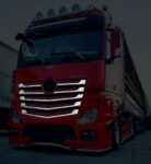 3D- щампована- декорация за предна решетка за Mercedes Actros MP4/MP5 F, 13 части