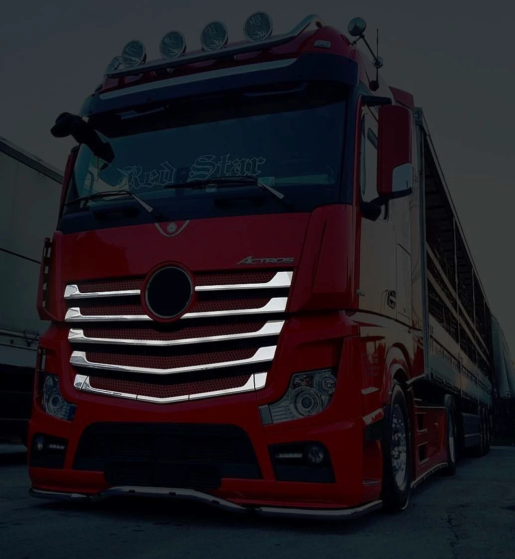 3D щампована декорация за Mercedes Actros MP4/МР5