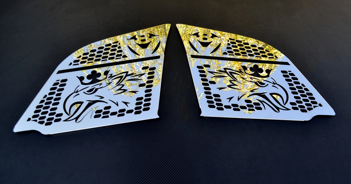 Големи бъбреци с грифин и V8 за Scania S/R/G,2016+без халоген