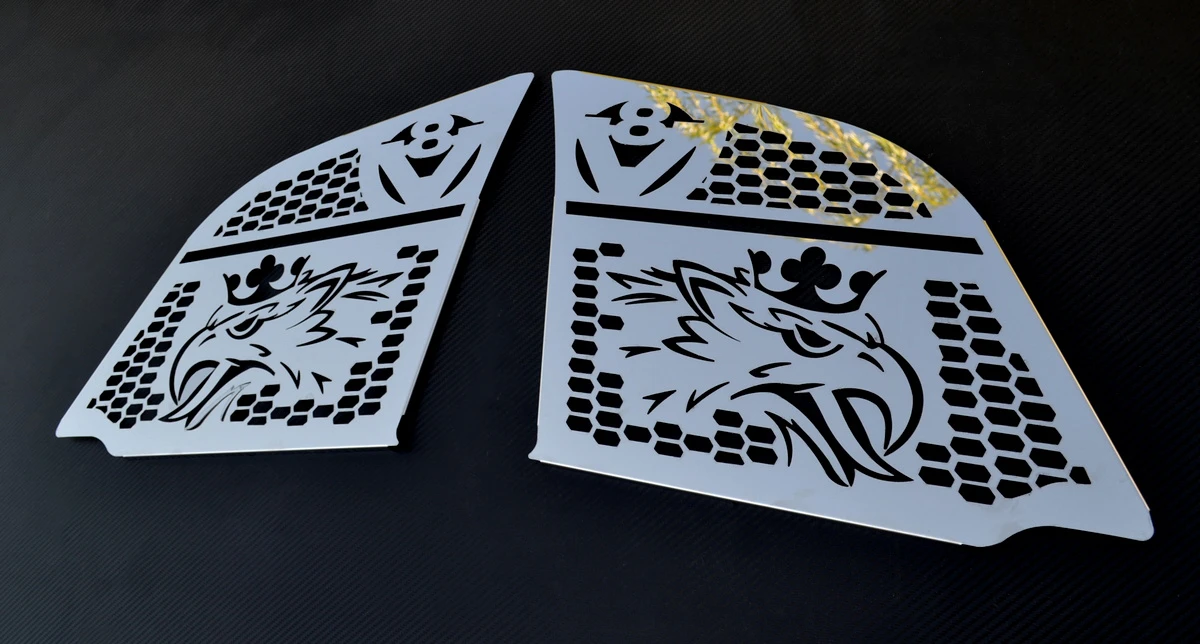 Големи бъбреци с грифин и V8 за Scania S/R/G,2016+без халоген