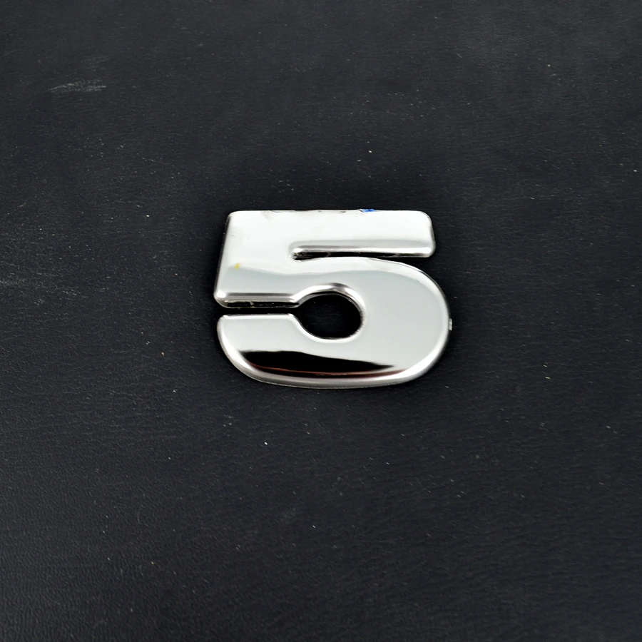 3D метална цифра за Scania 2004-2016 г., метална декорация, хром/никел.