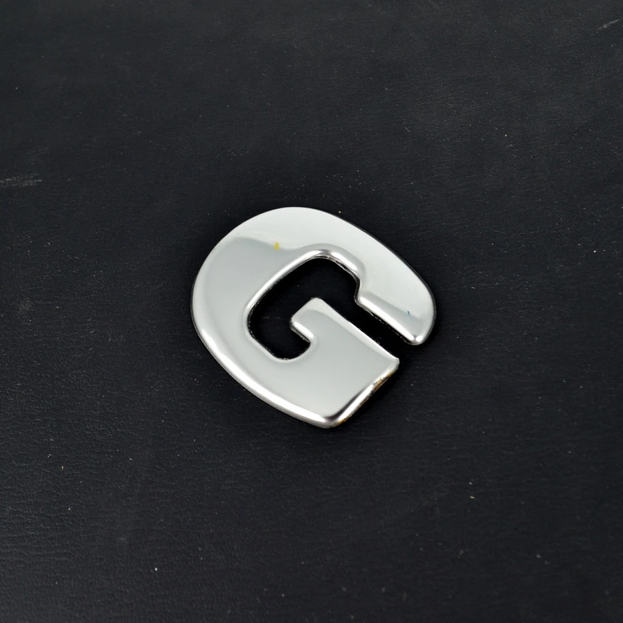 3D метална буква за Scania 2004-2016 г., метална декорация, хром/никел.