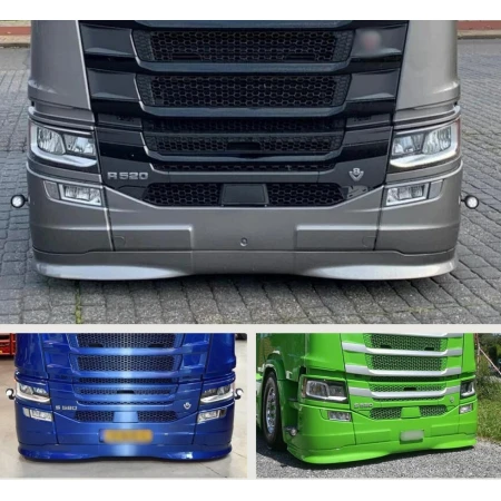 Пластмасова добавка под предна броня за Scania S/R 2017+ (широк модел)