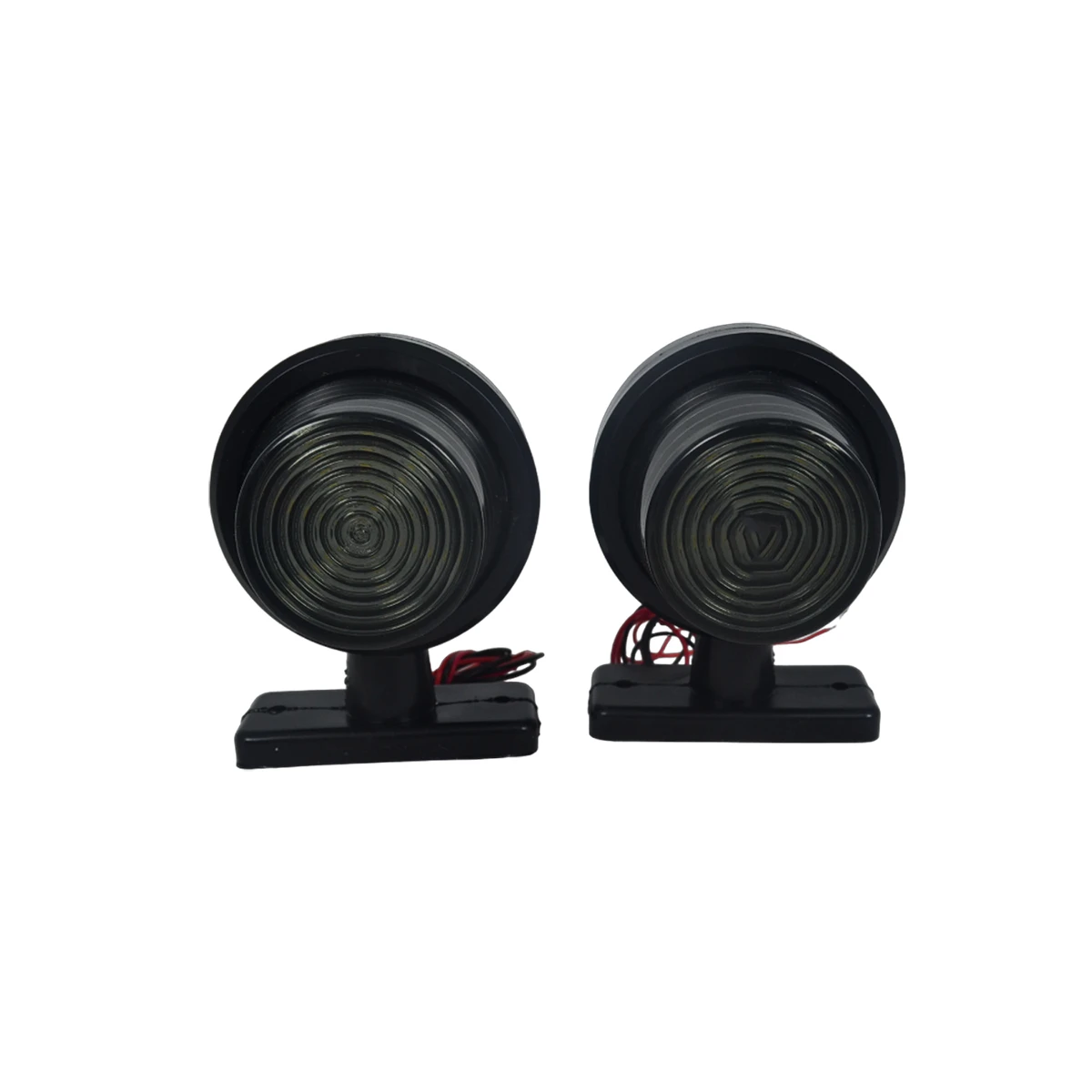 Maxi LED габарит, червено/бяло, 12/24V Maxi- LED- габарит,- късо рогче,червено/жълто,12/24V
