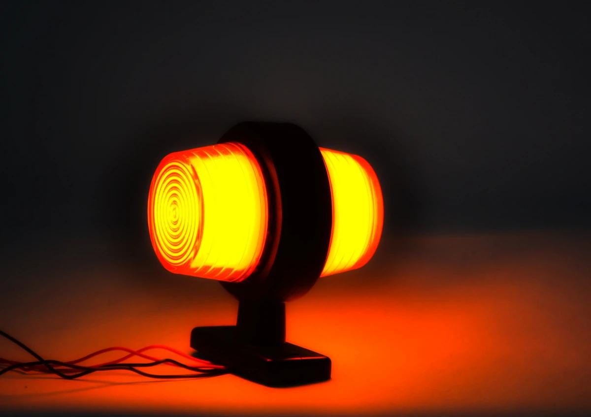 Maxi- NEON- габарит-късо рогче,жълто,12/24V