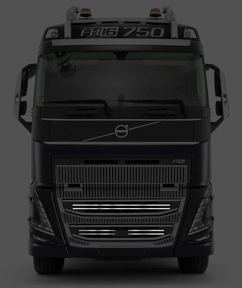 Вътрешни лайсни за предна решетка за VOLVO FH5, 2021+