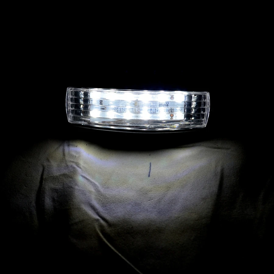 Хром-никел- LED- габарит Бял, с 12 диода, 24V