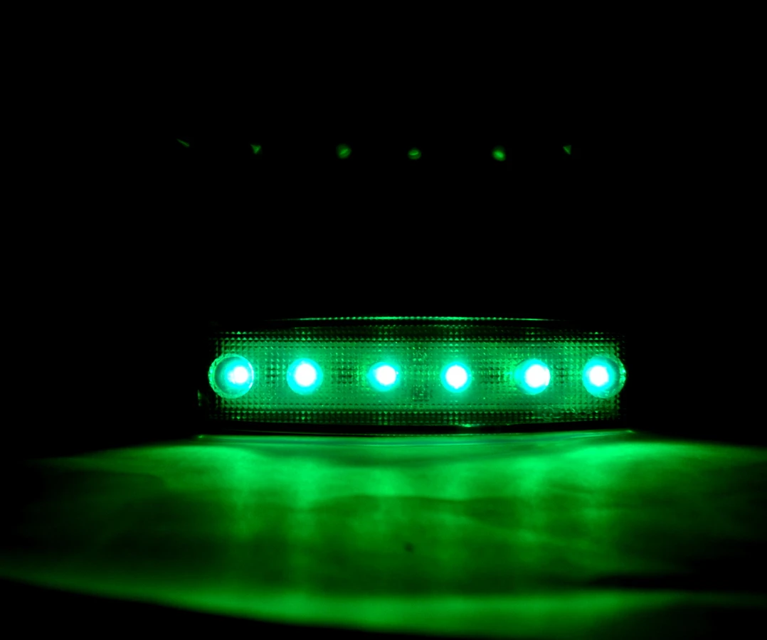 Нокта ЗЕЛЕНА 12V. LED Светлина за Кабина