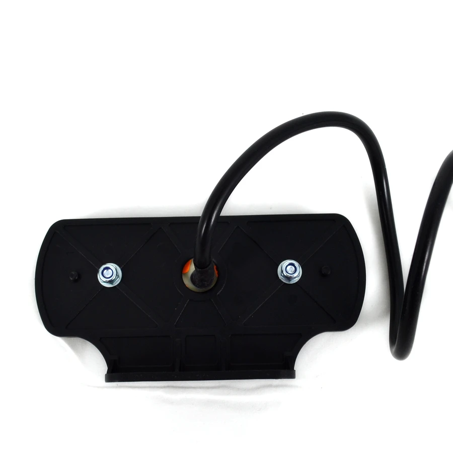 Бял- LED- габарит- 2 дъги с рефлектор,12/24V