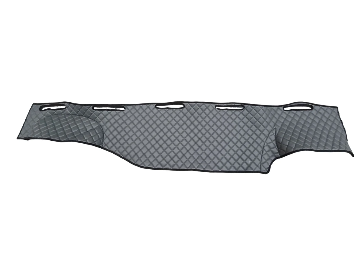 Стелка- за- табло- EKO -кожа без отвори,за MAN TGA 2000-2005,тъмно сиво