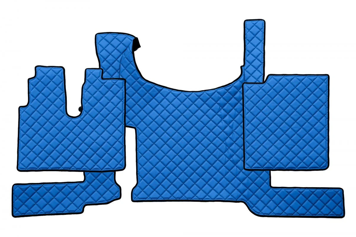 Сини кожени стелки за MAN TGX 2021+