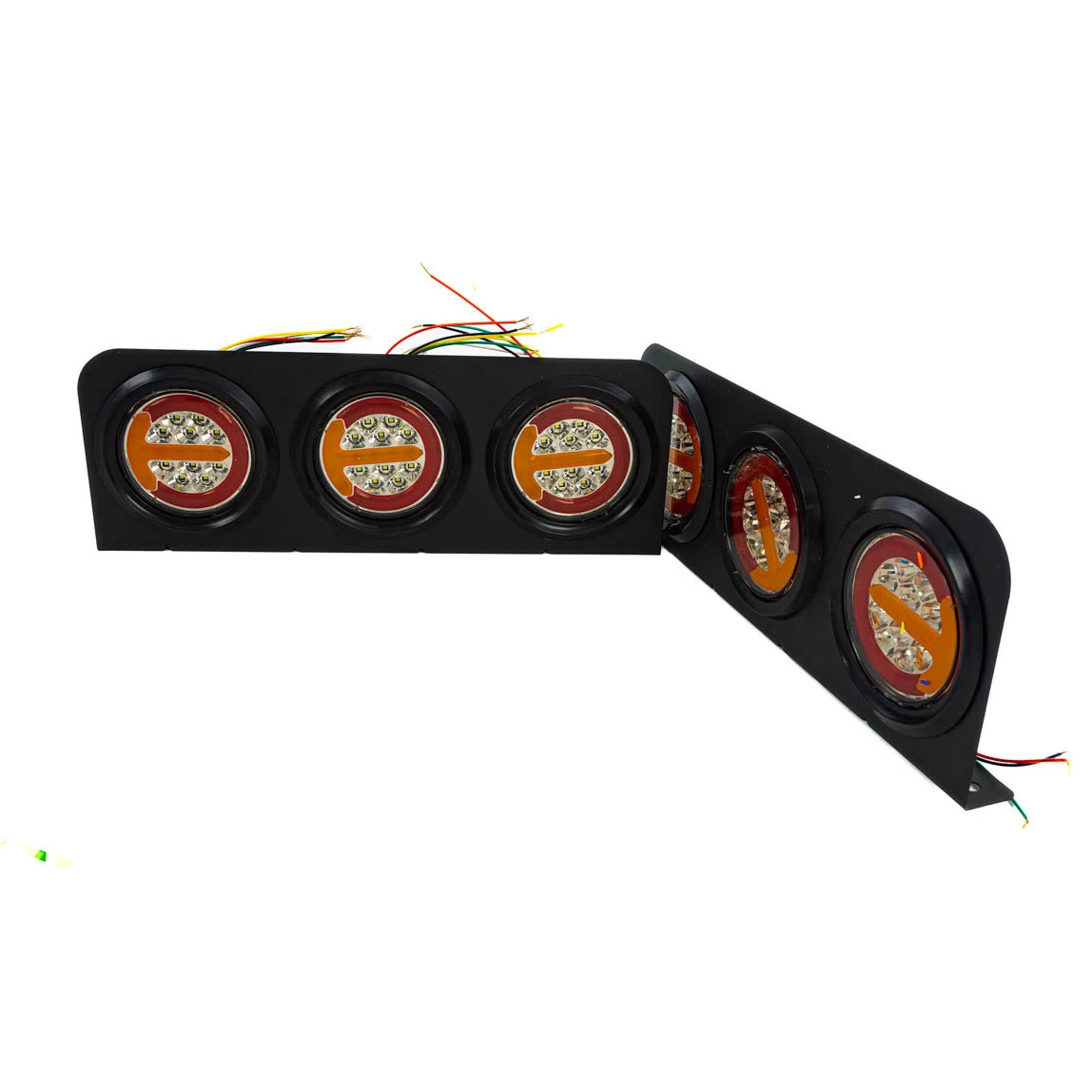 LED стоп с 3 кръгли хамбургера, неон, 44cm. LED стоп с 3 кръгли хамбургера,неон,44cm.1БР.