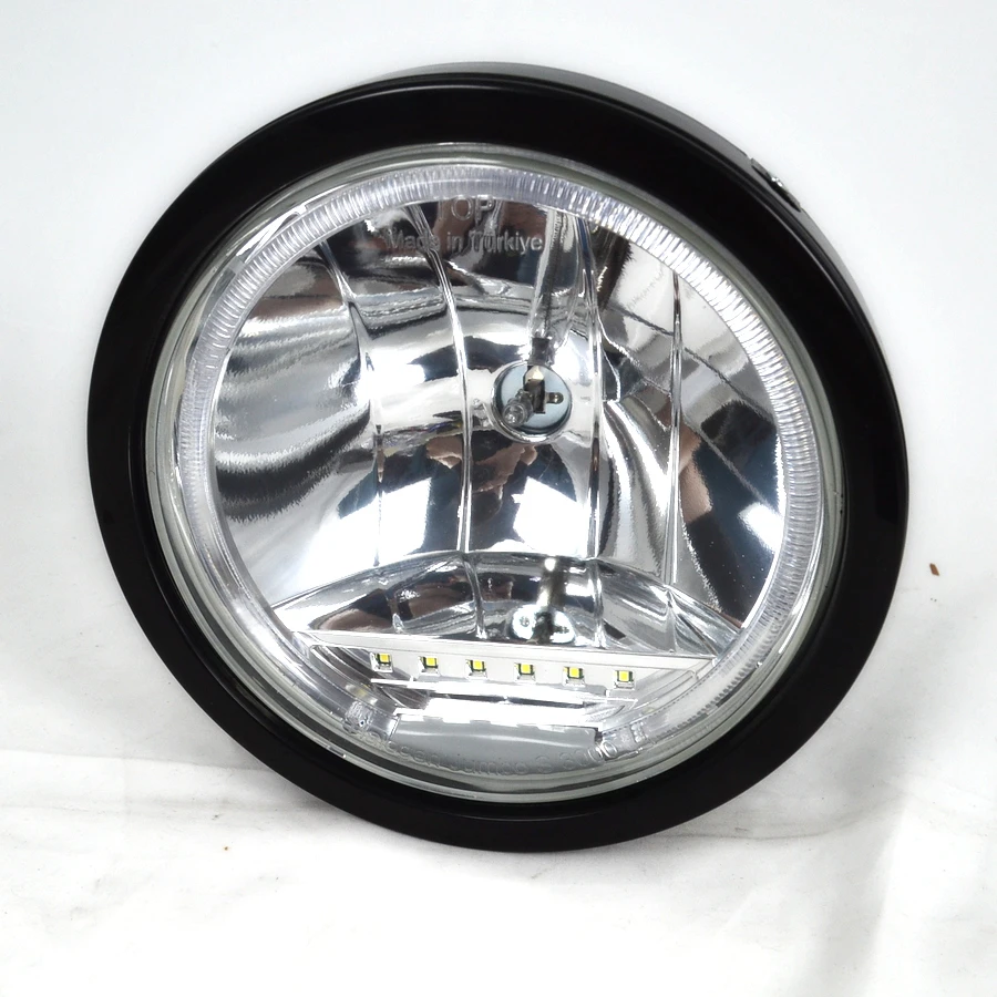 Комбо кръгъл халоген + LED spot + Angel Eyes, 24V Комбо кръгъл халоген + LED spot + Angel Eyes, 24V