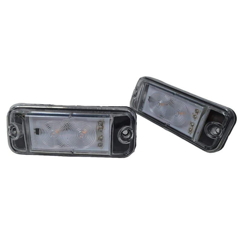 Жълт LED габарит за сенник за Mercedes Actros MP2/MP3 Жълт- LED- габарит- за- сенник за Mercedes Actros MP2/MP3
