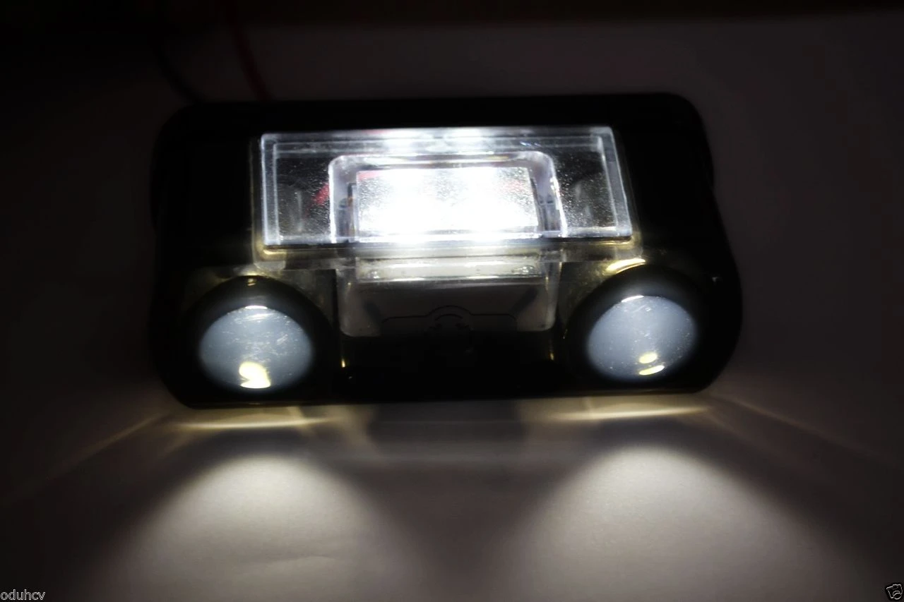 LED осветление за номер, черно и бяло LED- осветление- за- номер,черно/бяло,4 диода