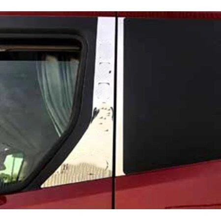 Декорации за колони на врати за Ford F-Max, огледална неръждавейка